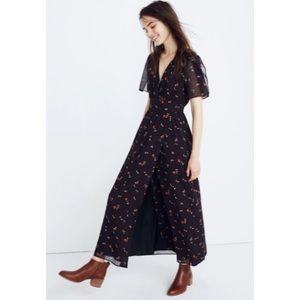 Madewell Tulip Sleeve Maxi Dress Sweet Blossoms- 2